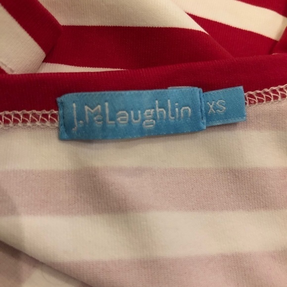 J. McLaughlin Top Signature Tee Catalina Cloth Size XS See note - Picture 3 of 10